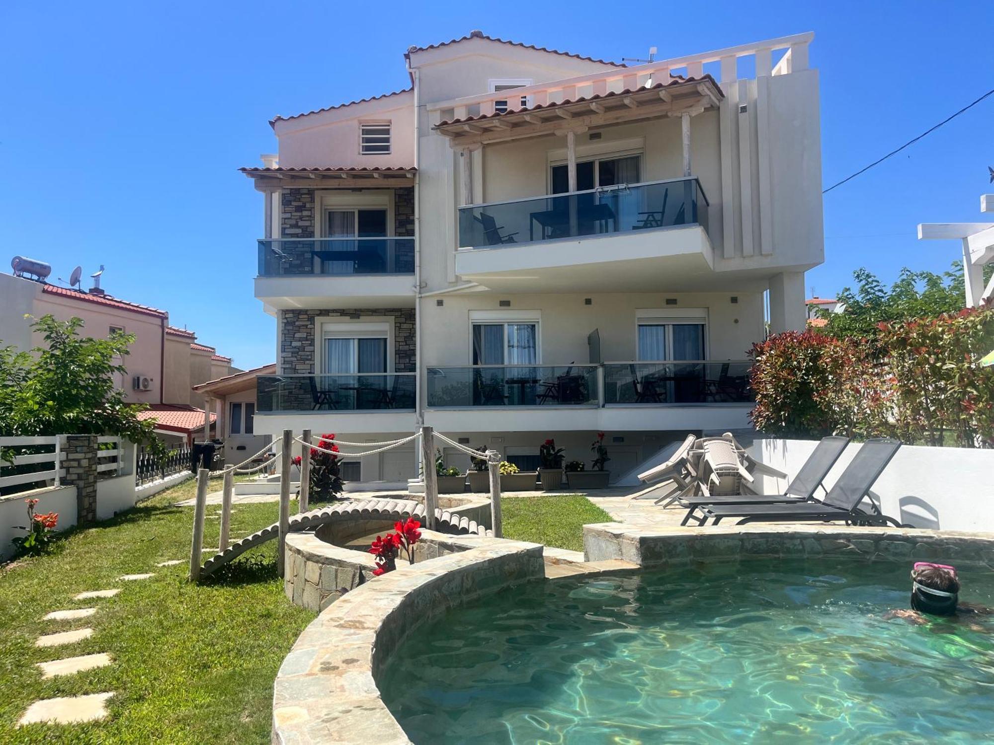 Villa K View Nikiti Dış mekan fotoğraf